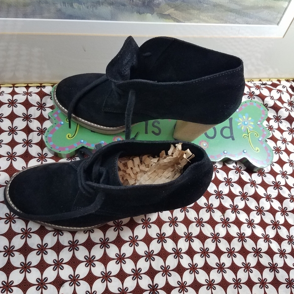 J.Crew black suede Booties - Picture 2 of 12